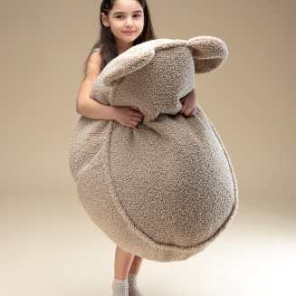 Pufa dziecięca Wigiwama Bear Teddy Biscuit | BESTSELLER - 3