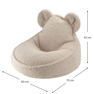 Pufa dziecięca Wigiwama Bear Teddy Biscuit | BESTSELLER - 2