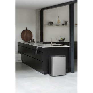 Kosz Brabantia Bo Touch Bin 2x30l stal matowa - 13