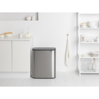 Brabantia Bo Touch Bin 2x30l, brushed steel - 9