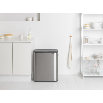 Kosz Brabantia Bo Touch Bin 2x30l stal matowa - 9