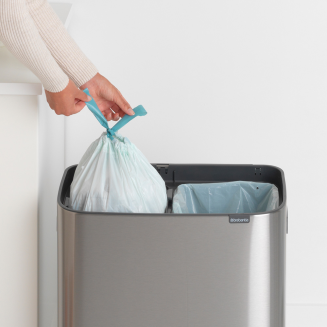 Kosz Brabantia Bo Touch Bin 2x30 l Matt Steel Fingerprint Proof - 6