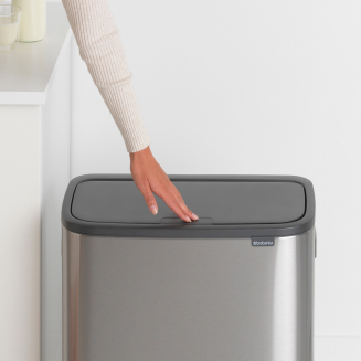 Brabantia Bo Touch Bin 2x30l, brushed steel - 8