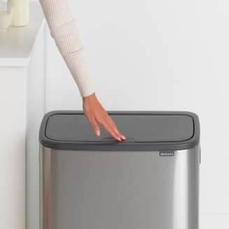 Kosz Brabantia Bo Touch Bin 2x30 l Matt Steel Fingerprint Proof - 8
