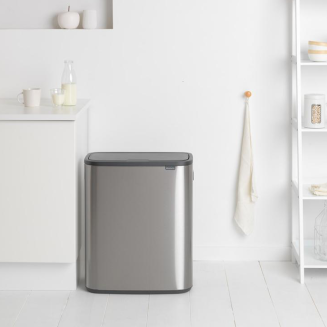 Kosz Brabantia Bo Touch Bin 2x30 l Matt Steel Fingerprint Proof - 11