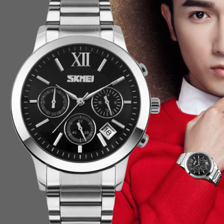 Zegarek Męski Skmei 9097BK + BOX - 5