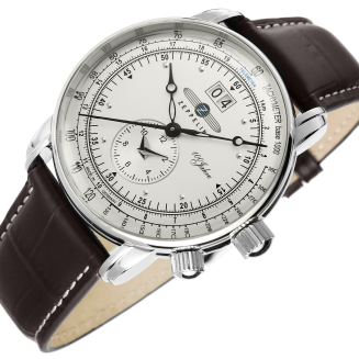 Zegarek Męski ZEPPELIN 100 Yahre 7640-1 + BOX - 3