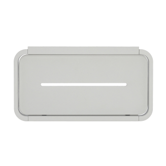 Zone Denmark Rim White Shower Shelf 22cm - 4