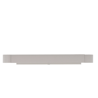 Zone Denmark Rim White Shower Shelf 22cm - 7