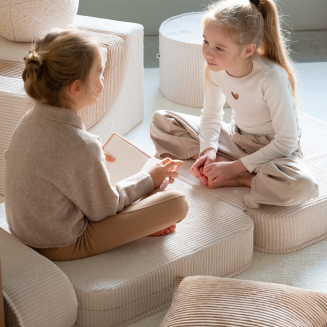 Rozkładany fotel dziecięcy Wigiwama Flip Chair Marshmallow - 4