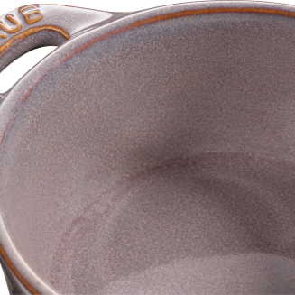  Staub Mini Cocotte Round - 200 ml, Antique Gray - 5