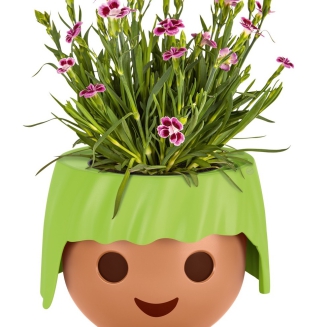  Lechuza Ojo planter, green - 2