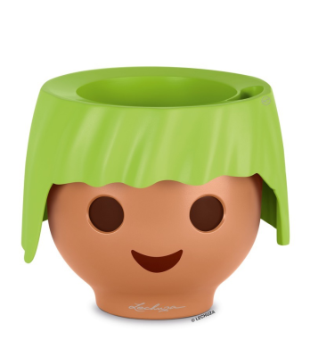  Lechuza Ojo planter, green