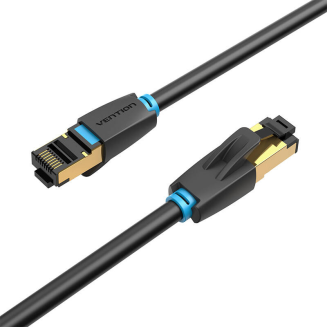 Kabel VENTION IKABF Cat.8 1m (czarny) - 3