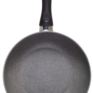 Wok granitowy indukcyjny Ballarini Ferrara - 28 cm - 2