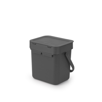 Kosz do segregowania Brabantia Sort&Go 3l szary - 4