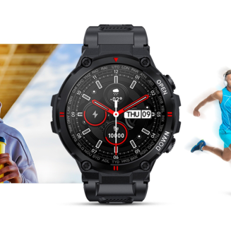 Smartwatch GIEWONT Czarny GW430-1 - 10
