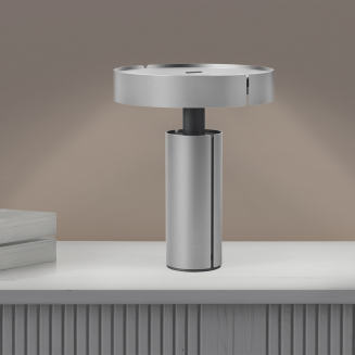  Zack Yaro table lamp, matt steel - 3