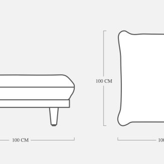  Fatboy Paletti Hocker Sahara garden seat - 7