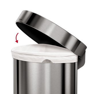 Kosz pedałowy Simplehuman stal FPP 45l - 2