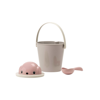 Pojemnik na suchą karmę United Pets Crock różowo-szary - 2