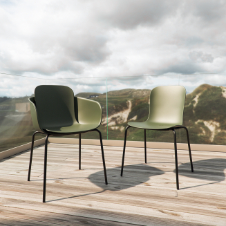 Krzesło ogrodowe SACKit Chair No. One S1 Olive | Black - 5