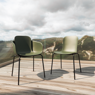 Krzesło ogrodowe SACKit Chair No. One S1 Olive | Black - 5