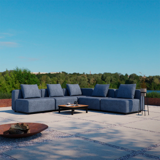 Sofa ogrodowa SACKit Cobana Lounge Corner Sofa Kirra Indigo - 2