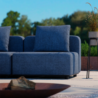 Sofa ogrodowa SACKit Cobana Lounge Corner Sofa Kirra Indigo - 3