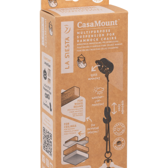 Zestaw do montażu foteli hamakowych La Siesta CasaMount Beige - 4