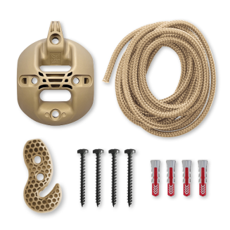 Zestaw do montażu foteli hamakowych La Siesta CasaMount Beige - 3