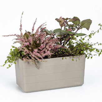 Donica samo-nawadniająca Urbalive Berberis jasnoszary 40x20 cm - 3