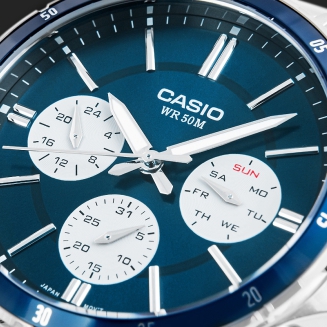 Zegarek Męski CASIO MTP-1374D-2A3 + BOX - 4