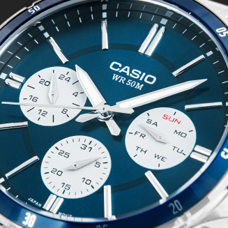 Zegarek Męski CASIO MTP-1374D-2A3 + BOX - 4