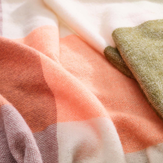 Koc Fatboy Colour Blend Blanket Clementine 130x185 cm | CENA SPRING SALE - 3