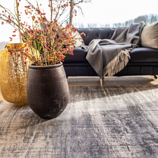 Okrągły dywan Louis de Poortere Mad Men Griff jersey stone - 10