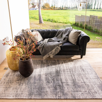 Okrągły dywan Louis de Poortere Mad Men Griff jersey stone - 5