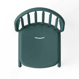 Krzesło ogrodowe Fatboy Fred's Chair Dark Sage - 4