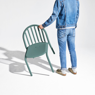 Krzesło ogrodowe Fatboy Fred's Chair Dark Sage - 8