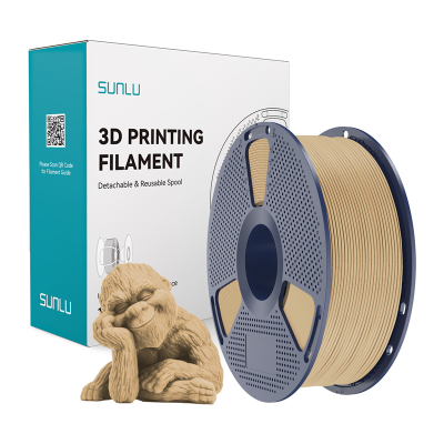  Filament SUNLU Wood 1.75mm 1kg (maple)