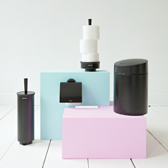  Brabantia Black standing/wall toilet brush - 3