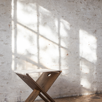 Stołek składany Mette Ditmer ROOTS Oak - 5