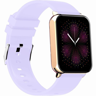 Smartwatch Gravity Różowe Złoto Fioletowy 2 Paski GT17-3 - 9