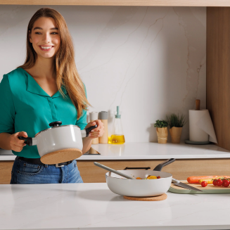 Zestaw garnków z powłoką non-stick BergHOFF Glints Spirit 7 częściowy - 4