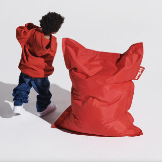 Pufa dla dzieci Fatboy Junior Nylon Red 130x100 cm - 7