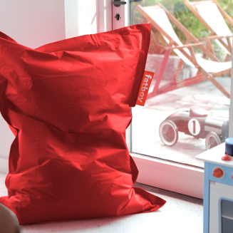 Pufa dla dzieci Fatboy Junior Nylon Red 130x100 cm - 5