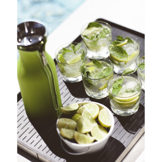  Eva Solo Woven Light Grey 1l Refrigerator Carafe in Cover - 4