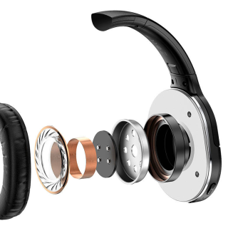 Słuchawki Bluetooth 5.3 Baseus Encok D02 Pro (czarne) - 7