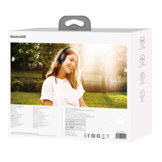 Słuchawki Bluetooth 5.3 Baseus Encok D02 Pro (czarne) - 9