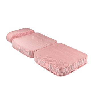 Rozkładany fotel dziecięcy Wigiwama Flip Chair Pink Mousse - 4